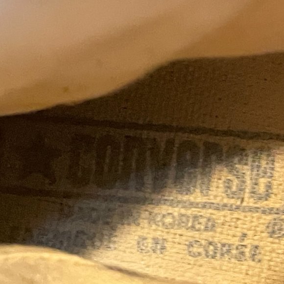 Vintage 1980s Converse All Stars - Made in Korea - Picture 6 of 6